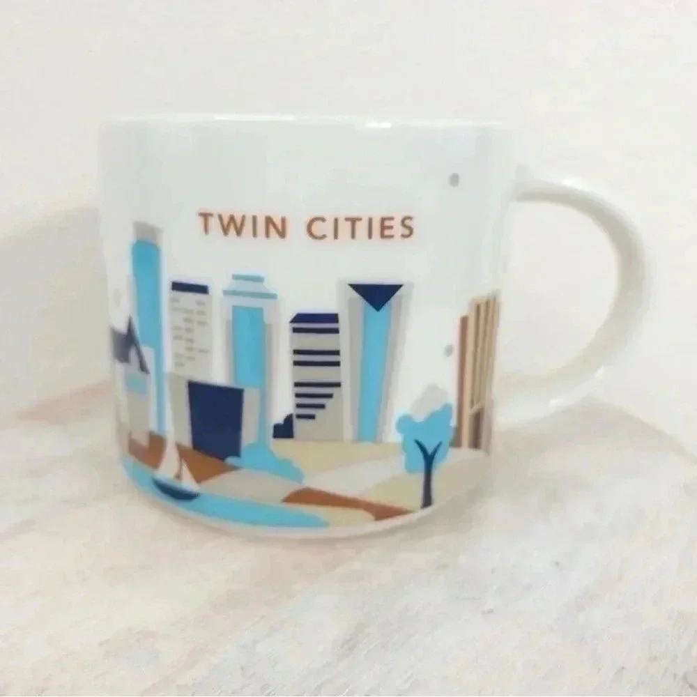 Starbucks Twin Cites 2015 You Are Here Coffee Tea Mug Cup Collection